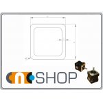 Alu Formrohr mit Ecken-Radius